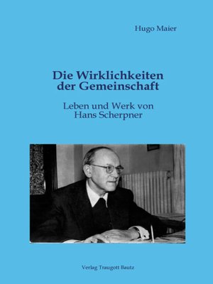 cover image of Die Wirklichkeiten der Gemeinschaft Leben und Werk von Hans Scherpner